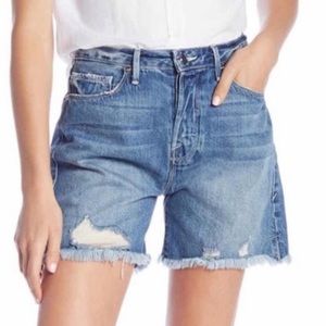 Good American Denim Distressed Shorts
